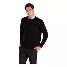 Sweater Macowens Fantasía Regular Negro Hombre 60105002