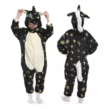 Pijama Kigurumi Unicornio Infantil Mameluco Disfraz Animales