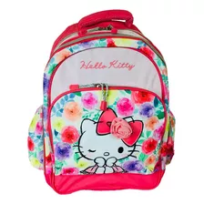 Sanrio - Mochila De 41cm De Alto Floral Hello Kitty