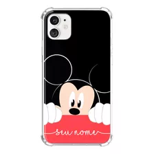 Capa Capinha Com Nome Personalizada Mickey 8