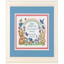 Dimensions God Gave Us Counted Cross Stitch Kit De Registro 