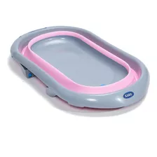 Bañera Plegable Iantil 24 Lts Kiddy Color Gris Y Rosa