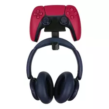 Suporte De Parede P/ Controle Playstation E Headset