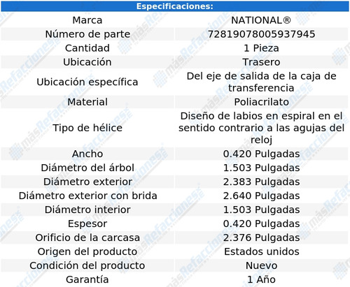 1 Retn Caja Transferencia Tras Grand W 89 Al 91 National Foto 3