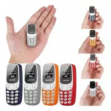 Mini Teléfono Cambio De Voz Negro Telcel Doble Chip