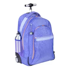 Mochila Carrinho Grande Paul Frank T03 - Lavanda