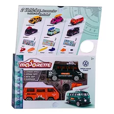 Majorette - Volkswagen Pack X 2 T1 Y T3 De 7,5 Cm