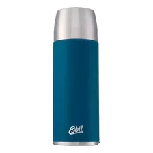 Termo Bala Acero Inoxidable Esbit 1000 Ml 24h Color Azul Acero