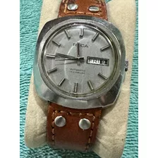 Reloj Vintage Roca Automático Acero