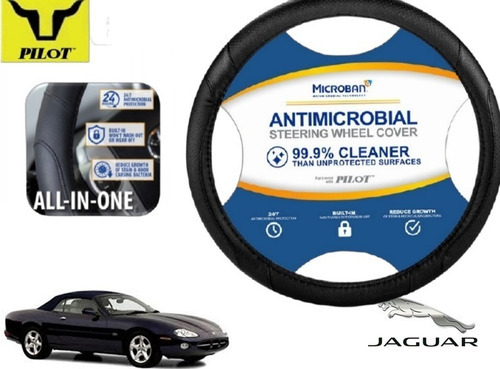 Cubrevolante Negro Antimicrobial Jaguar Xk8 Convertible 2007 Foto 3