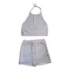 Conjunto Lurex Short + Top | Camaruco (201210)