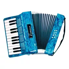 Acordeon Benson Azul Perola 8 Baixos Com Bag - Bac08