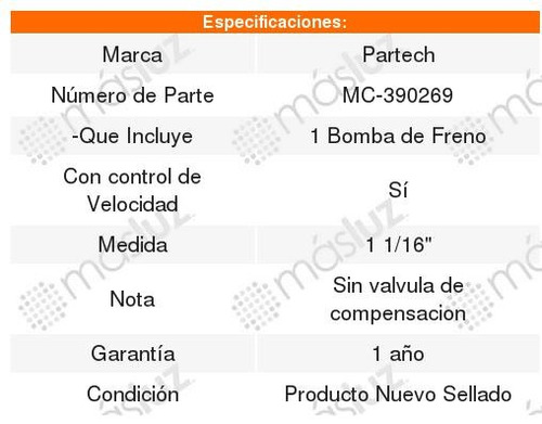 Bomba Freno Mercury Mountaineer 97 Foto 2