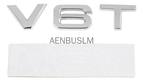 Emblema V6t Para Audi A4 A5 A6 A7 Q3 Q5 Q7 S6 S7 S8 S4 S5 Foto 4