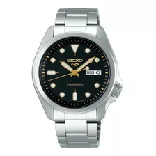 Reloj Seiko 5 Hombre Fecha-día Acero Srpe57k1 100% Original 