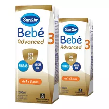 Sancor Advance Leche Fórmula 3 Líquida Brick 200ml X60un