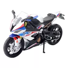 Moto Bmw S1000 Rr Em Miniatura Super Sport Para Coleção