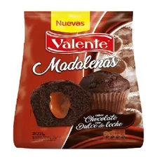 Madalenas Valente Chocolate Con Dulce De Leche X 180grs