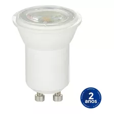 Lâmpada Mini Dicroica Led Gu10 3w 6000k Biv - Ecoforce Cor Da Luz Branco-frio Bivolt