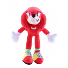 Peluche De Knuckles De Sonic De 28 Cm Nuevo 