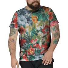 Camiseta Plus Size Acid Trip Psicodélico Rave Floral 420 