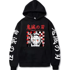 Sudadera Con Capucha Demon Slayer Kimetsu No Yaiba Estampada