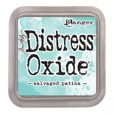 Distress Oxides Cojin Tinta Azul Estampar Sellos Envejecer