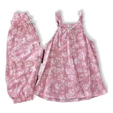 Conjunto Beba Fibrana Poplin Hasta 24 Meses