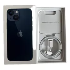 Caixa Vazia iPhone 13 Mini Midnight 128 Gb Acessórios Novos