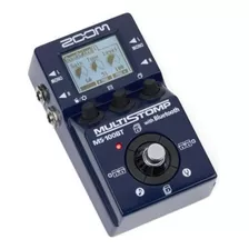 Pedal Multieffectos Zoom Ms-100 Bt. Nuevo Con Adaptador