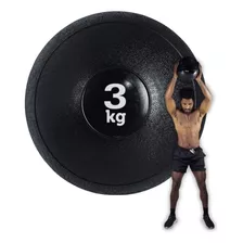 Slam Ball 3kg Crossfit Funcional Bola De Peso Pista E Campo