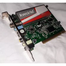 Placa De Tv Pci Controle Remoto Analogia Kworld Kw-tv7134se