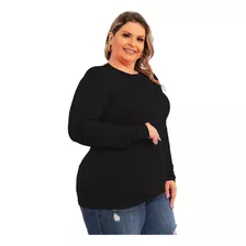 Camisa Plus Size Proteção Uv50 Segunda Pele Térmica Feminina