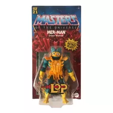 Mer-man Lop Motu Origins Merman Retro Play Carton Unpunched 