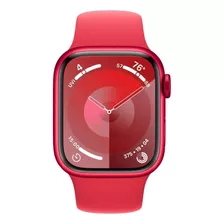 Apple Watch Series 9 Gps + Cellular Caixa (product)red De Alumínio 41 Mm Pulseira Esportiva (product)red P/m