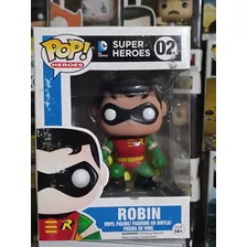 Funko Pop Robin # 02 Dc Comics Super Heroes 