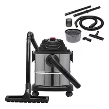 Aspirador Automotivo De Pó E Água 20l Litros 1400w Inox 