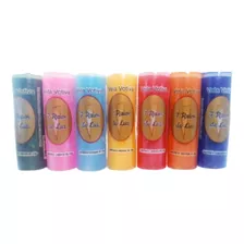 6 Velas Votivas 7 Dias 260 Gr Branca Ou Colorida Promoção