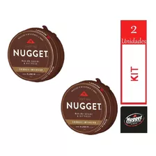 Kit 2 Graxa De Sapatos Marrons Pasta Nugget 36g Nutrição