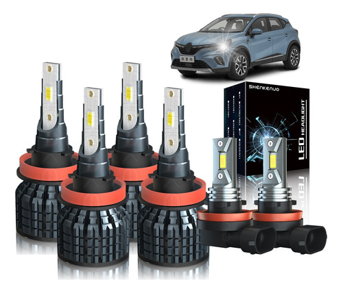 Kit De Luces Led 9003 H11 Para Nissan X-trail 2004-2020, 120 Nissan X-Trail