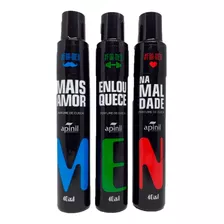 Kit 3 Perfume Intimo Masculino Spray Cueca Aromatico 40ml