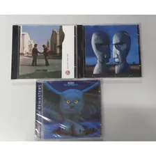 Kit 3 Cds Pink Floyd + Rush