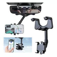 Holder Soporte De Celular Para Espejo Retrovisor Del Auto 