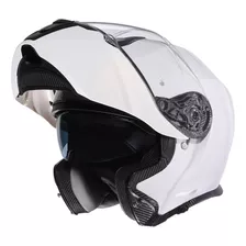 Triangle Casco De Motocicleta De Doble Visera, Modular Abati