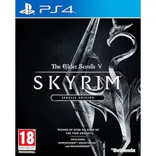 Ps4 Juego Skyrim Elder Scrolls V Edición Especial