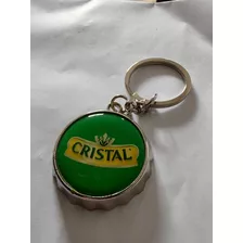 Llavero Destapador Promoción Cerveza Cristal Metálico 