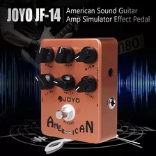 Pedal De Efeito American Sound Guitar Amp Simulador Joyo Jf-