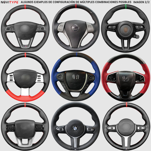 Funda Cubre Volante Mazda 3 Cx30 2019-2024 Suade Y Carbono  Foto 9