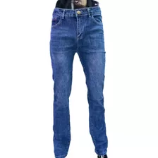 Jeans De Caballero Semi-clásico Elastizado Modelo #1681