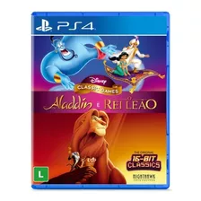 Aladdin + O Rei Leão - Mídia Física - Ps4 - Novo